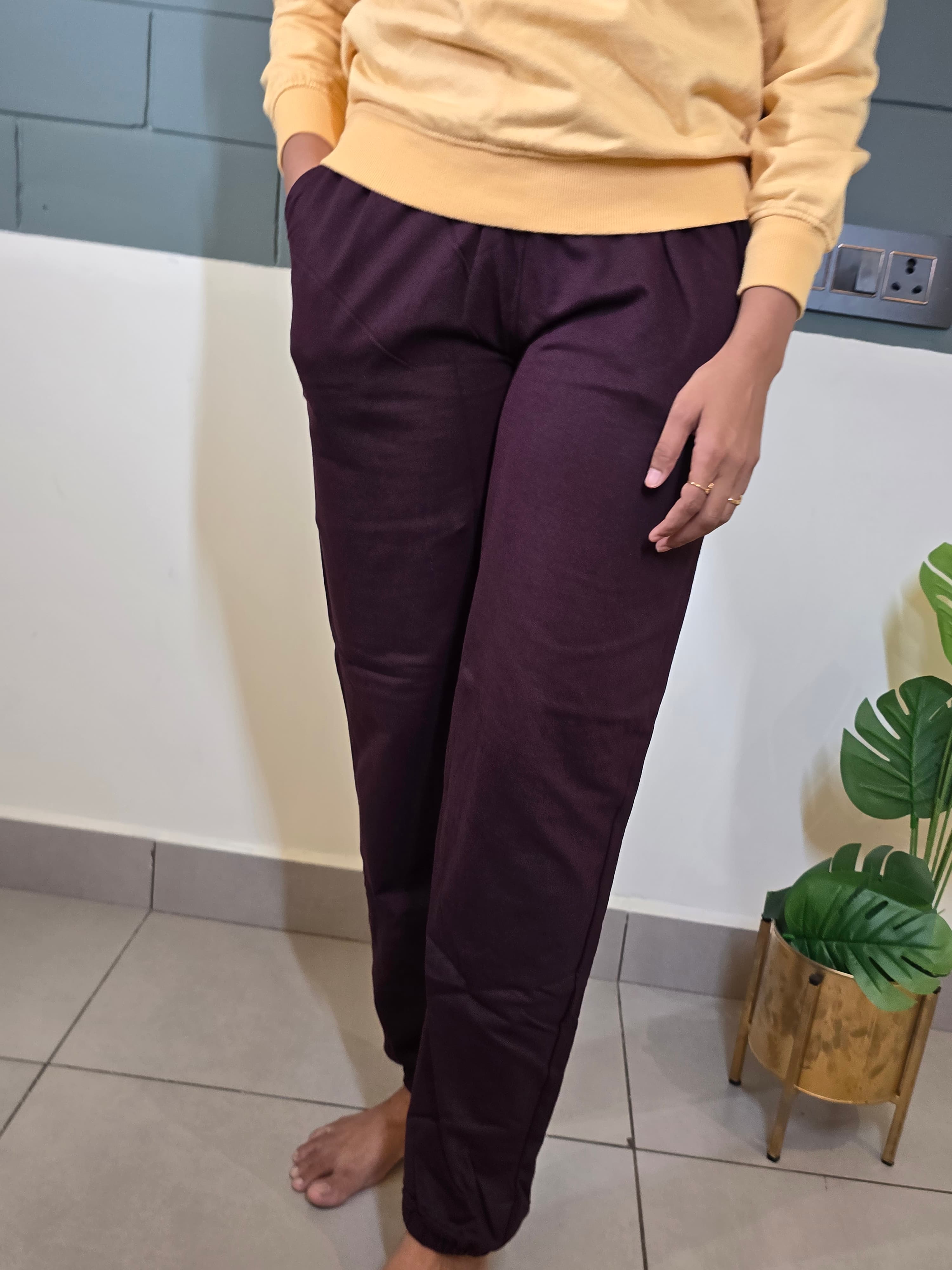 Women's Jogger-Wine